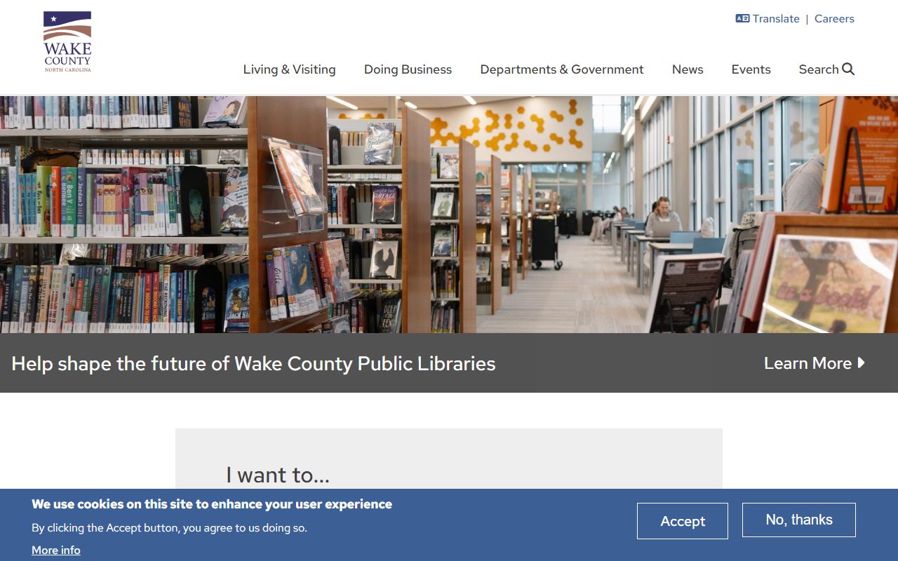 Cary Wake County portal for booking releases