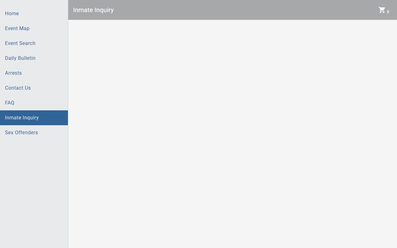 Guilford County booking releases P2C portal