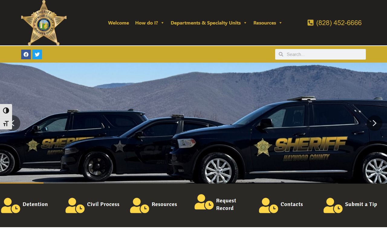 Haywood County booking releases sheriff office