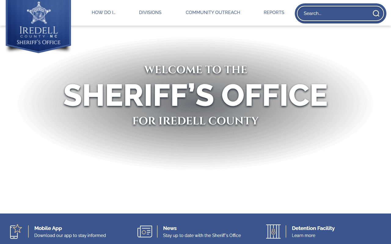 Iredell County booking releases sheriff office