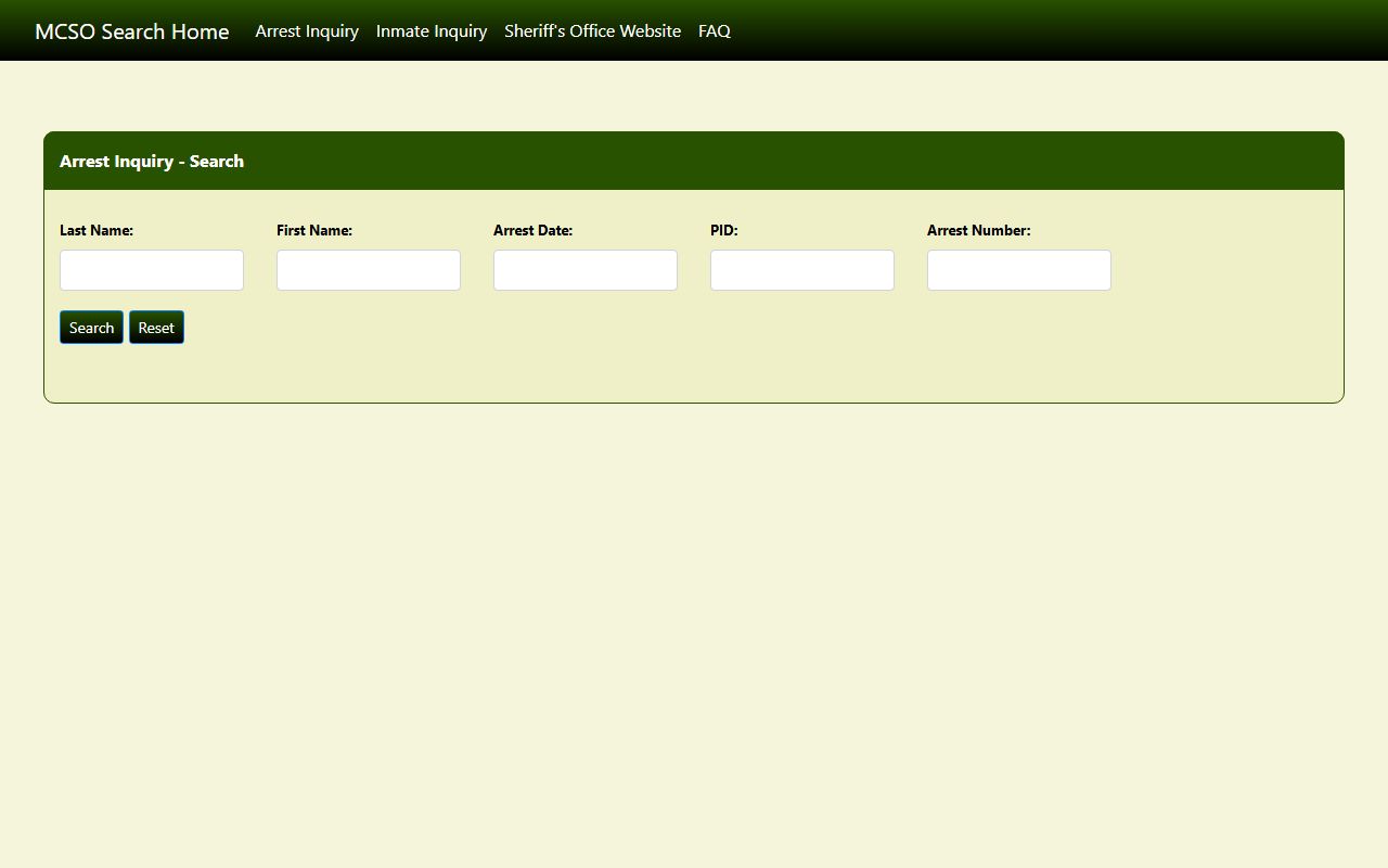 Mecklenburg County booking releases arrest search portal